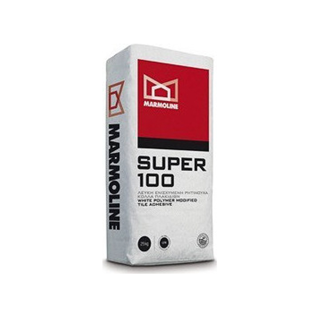 20181120130058_marmoline_super_100_5kg Κόλλα Πλακιδίων Λευκή 5kg Marmoline Super 100