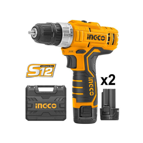 Δραπανοκατσάβιδο Μπαταρίας 12V 2x1.5Ah CDLI1232 Ingco