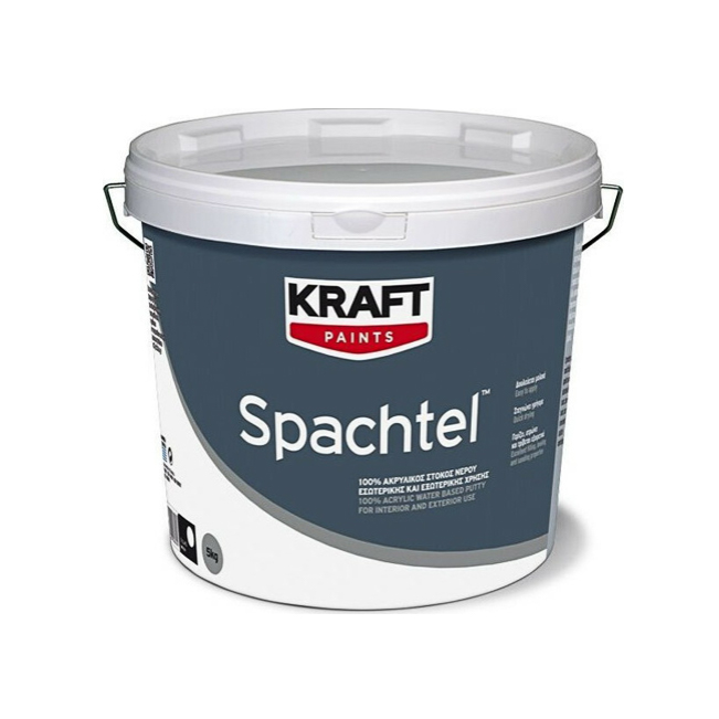 Spachtel Στόκος Γενικής Χρήσης Έτοιμος / Ακρυλικός / Νερού Σπατουλαρίσματος Λευκός 400gr Kraft