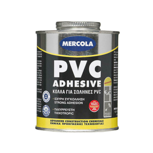 20210609124043_mercola_pvc_adhesive_gri_250ml Transparent Adhesive for Pipes Adhesive Grey 250ml Mercola